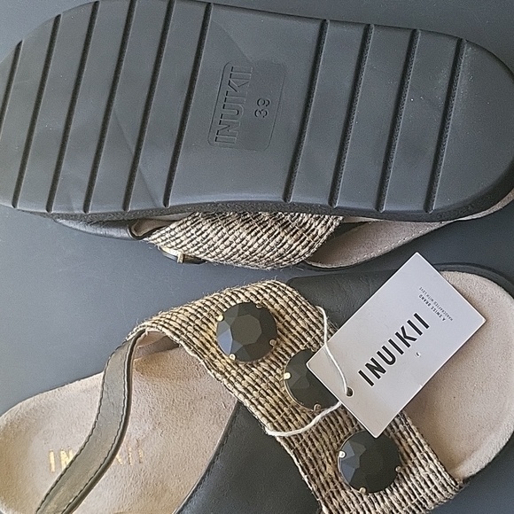 Inuikii Rafia Stone Sandals - Picture 5 of 6